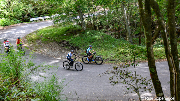 Nikko e bike ride