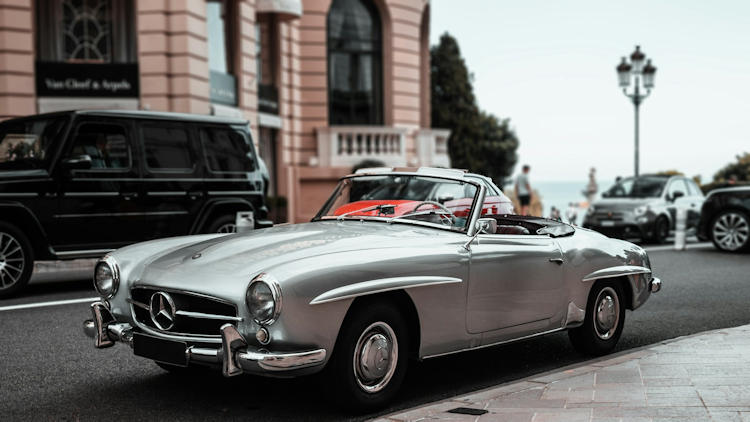 vintage Mercedes