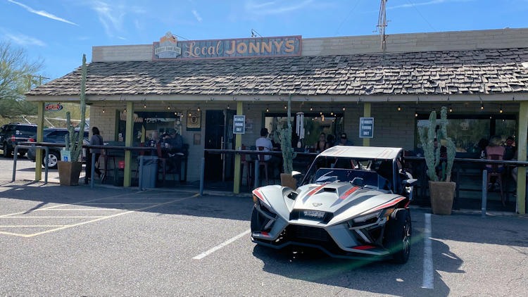 Slingshot at Local Jonny's Cave Creek