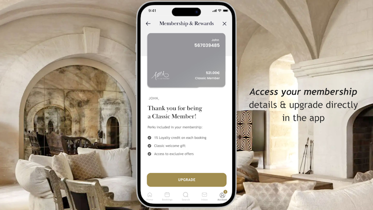 AMA Selections villa booking app