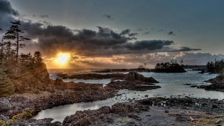 British Columbia sunset
