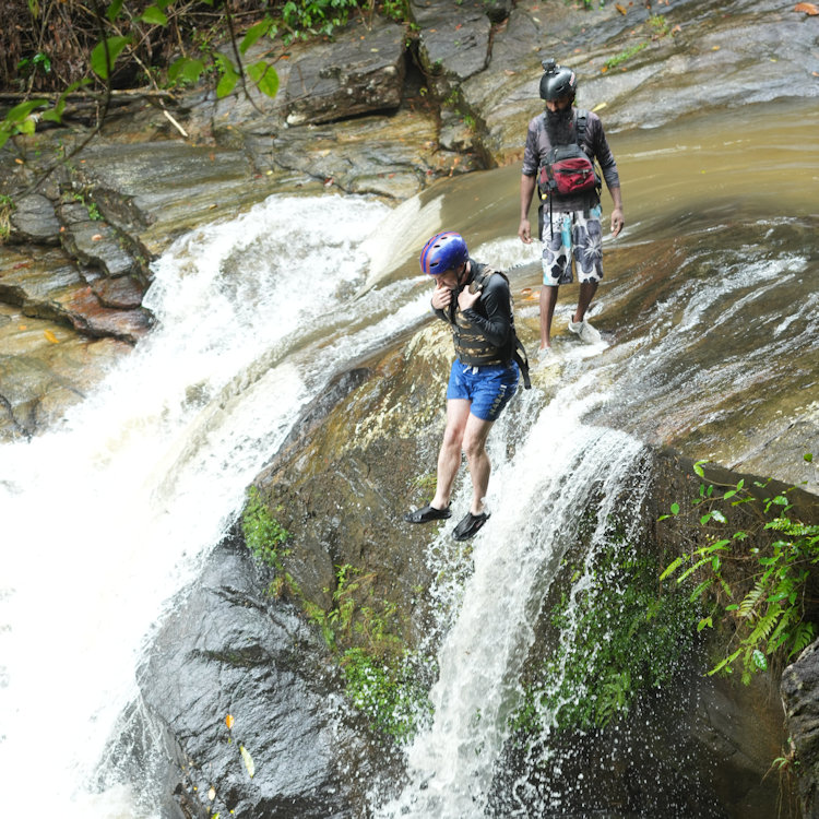 Sri Lanka waterfall