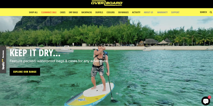 overboard