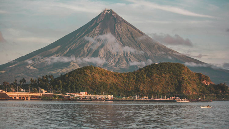 Philippines volcano