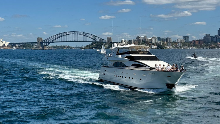 Yacht in Sydney