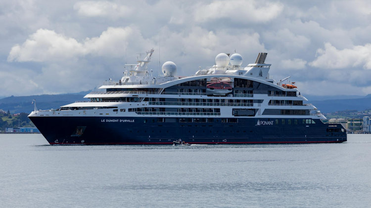 Ponant luxury cruise ship