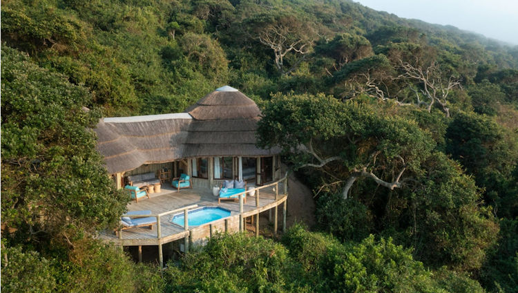 Thonga Beach Lodge View