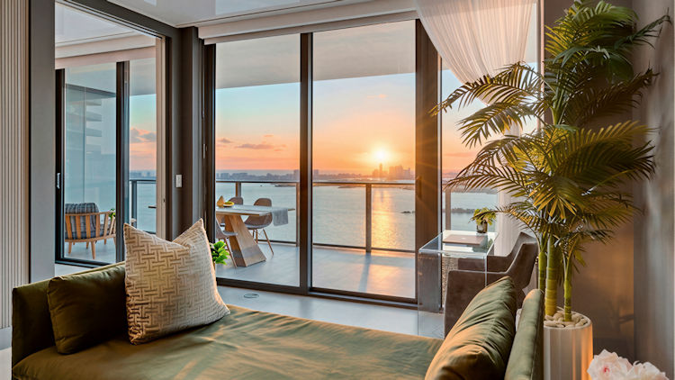 livingroom with a view