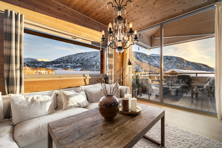 ski chalet interior