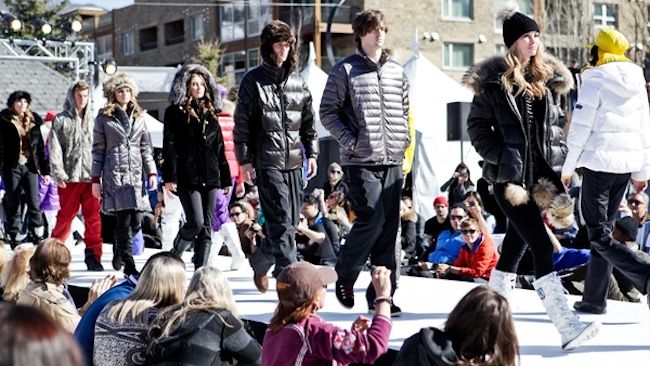 Aspen Fashion Week runway