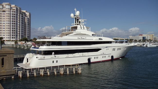 Palm Beach yacht