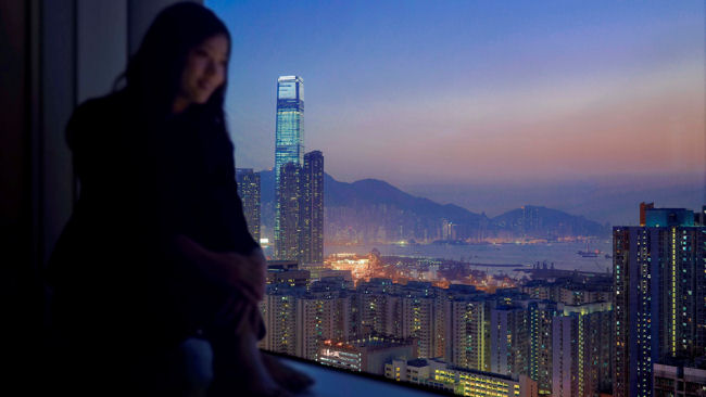 Langham Place Hong Kong view