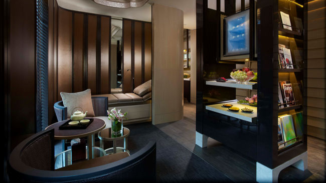 Mandarin Oriental Singapore Spa Tea Lounge