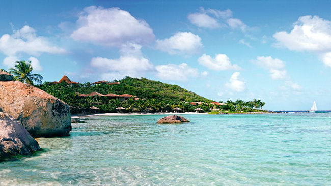 Rosewood Little Dix Bay beach bungalows