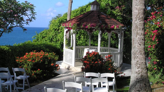 Frenchman's Reef wedding gazebo