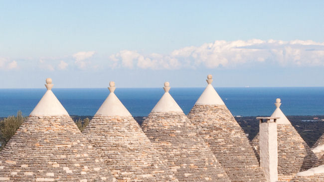 Puglia Italy conical houses
