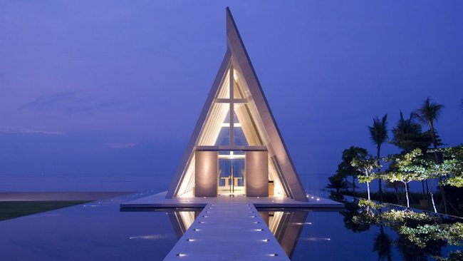 Conrad Bali Wedding Chapel