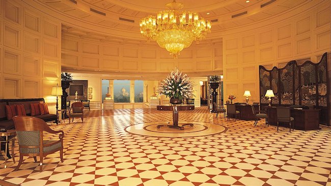 Amarvilas lobby