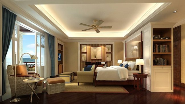 Royal Begonia deluxe king hotel room