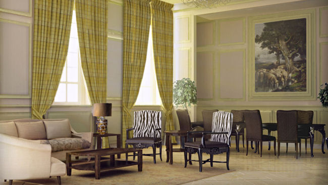 Casa Gangotena lobby