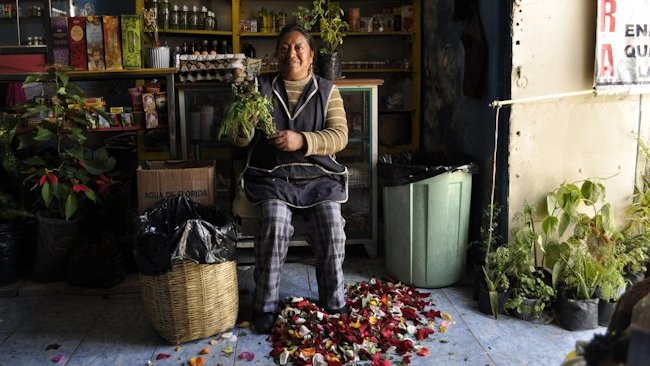 Quito shop owner