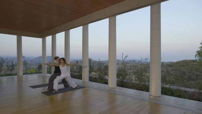 Amanzoe yoga