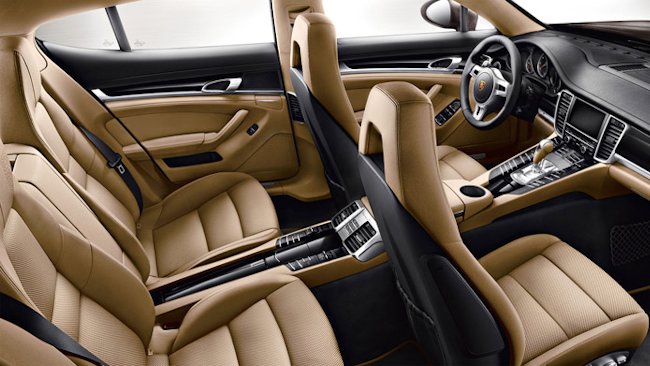 Porsche Panamera Platinum Edition interior