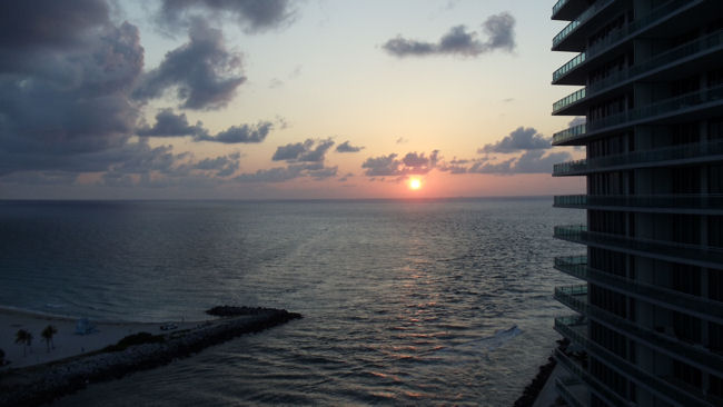 ONE Bal Harbour Resort & Spa Miami Beach sunrise view