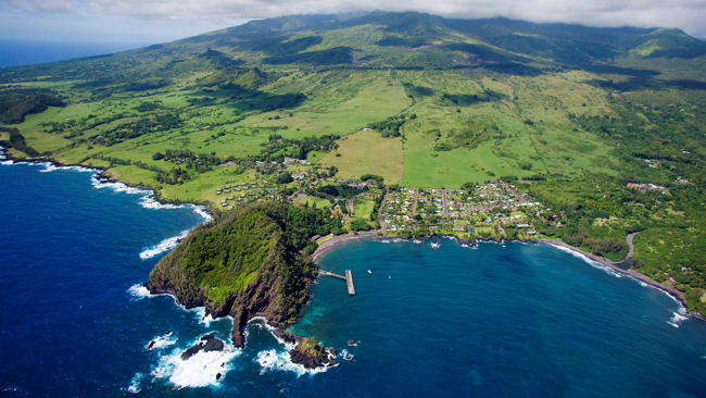 Hana Maui aerial