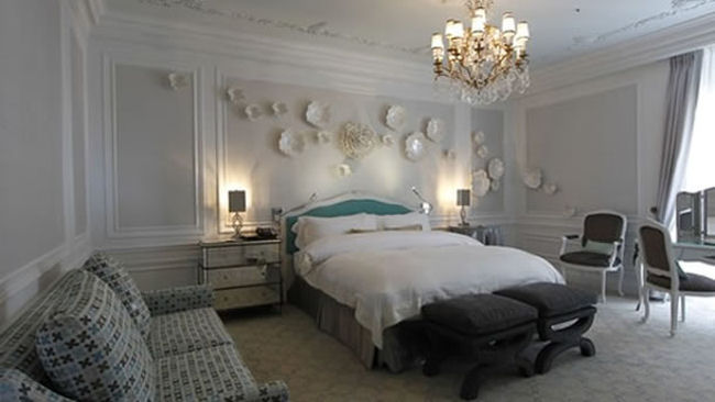 St Regis Tiffany Suite bedroom