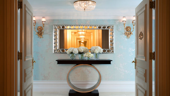 St Regis Tiffany Suite entry way