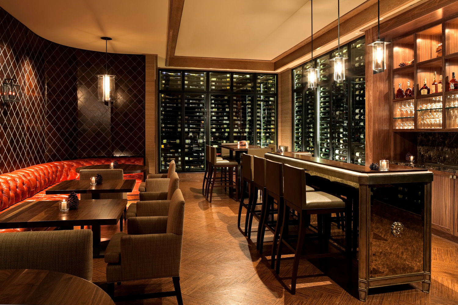 The St. Regis Deer Crest Resort wine vault